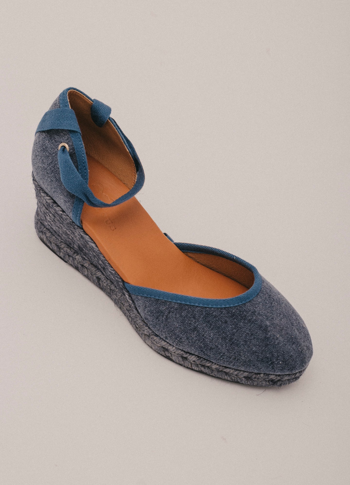 Mr. Velous | Paloma Denim Espadrille Wedge