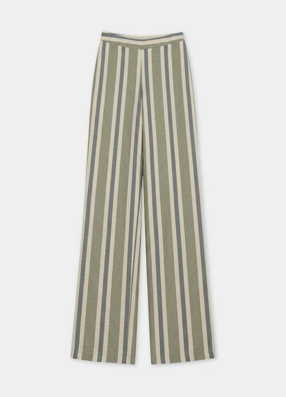 Kiana-Donney khaki top and pants set
