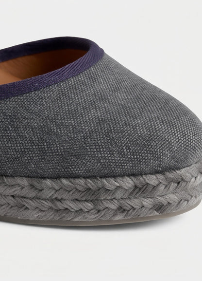 Galdana Canvas Espadrille Wedge by Mr. Velous