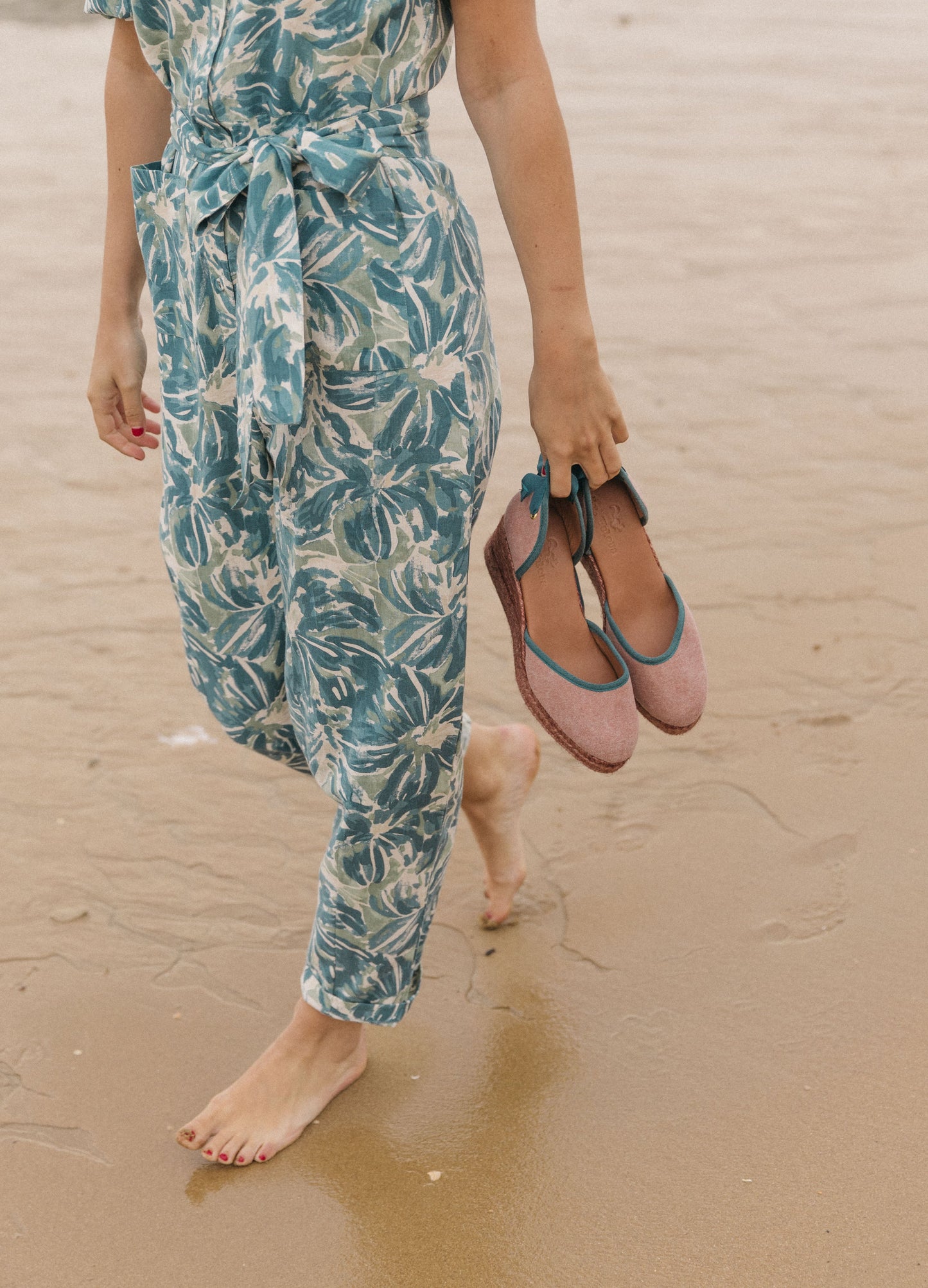 Galdana Canvas Espadrille Wedge by Mr. Velous