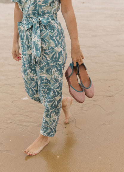 Galdana Canvas Espadrille Wedge by Mr. Velous
