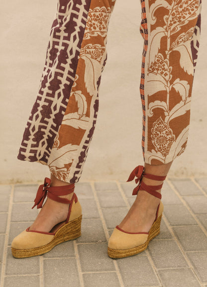 Galdana Canvas Espadrille Wedge by Mr. Velous