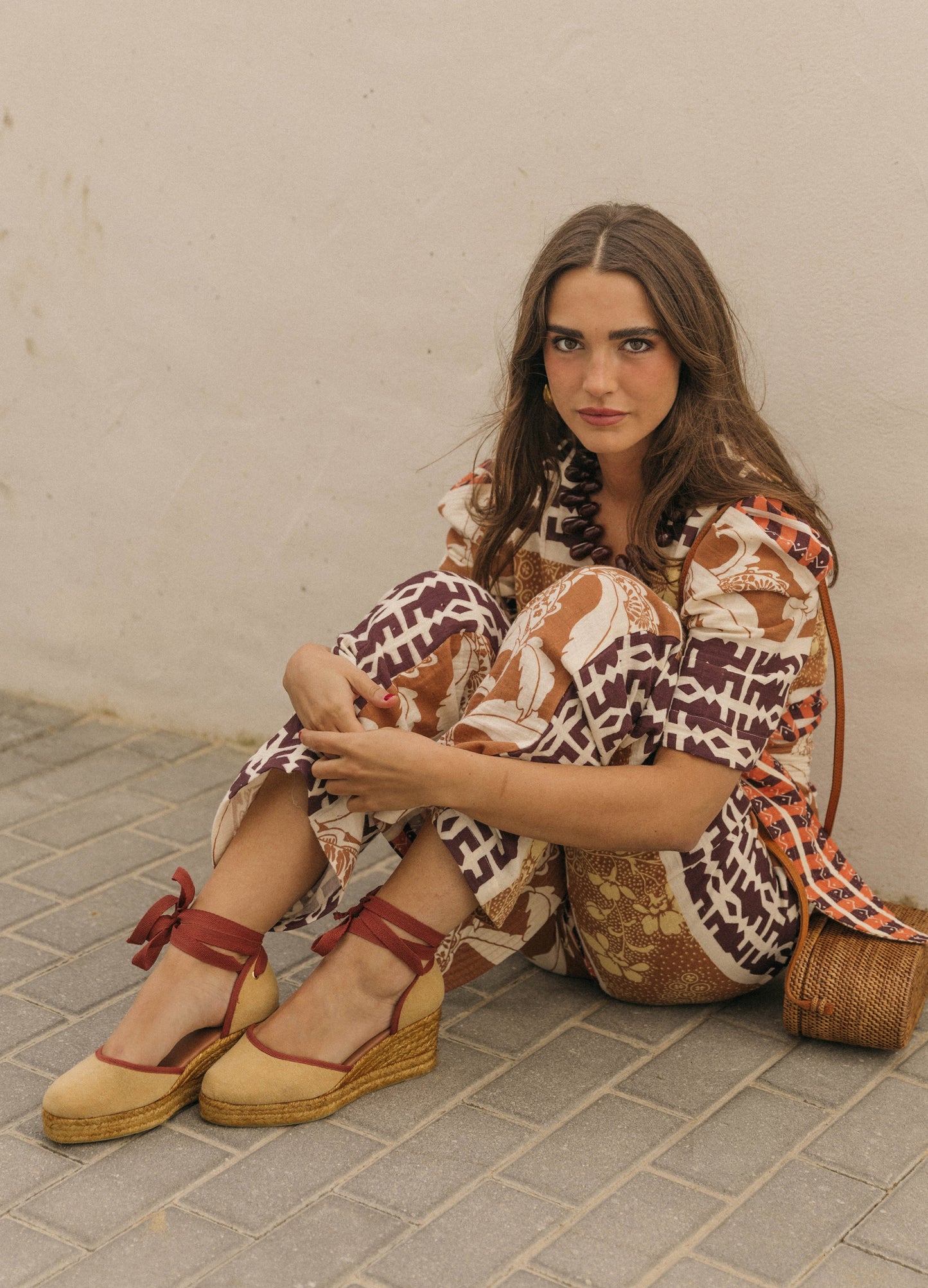 Galdana Canvas Espadrille Wedge by Mr. Velous