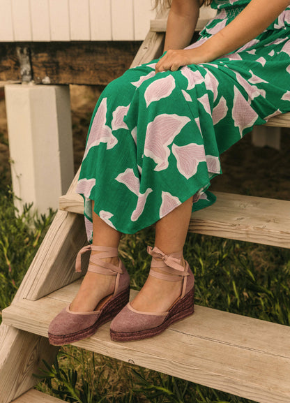 Galdana Canvas Espadrille Wedge by Mr. Velous
