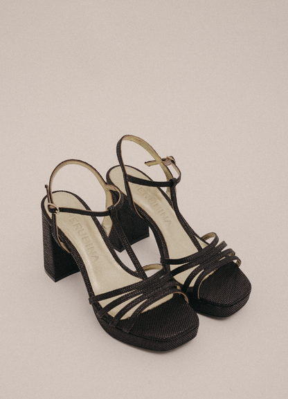 Orlando raffia sandal