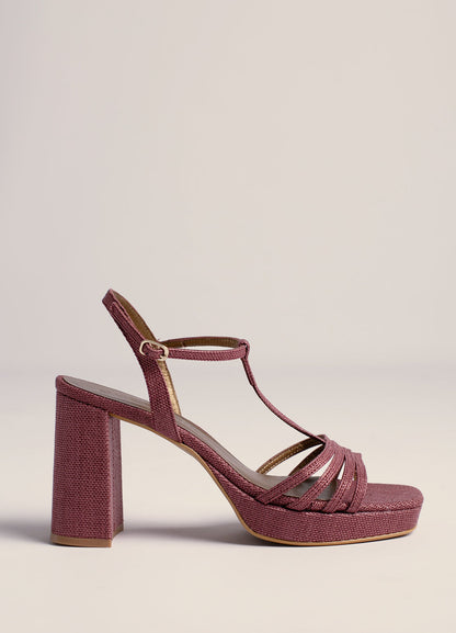 Orlando raffia sandal